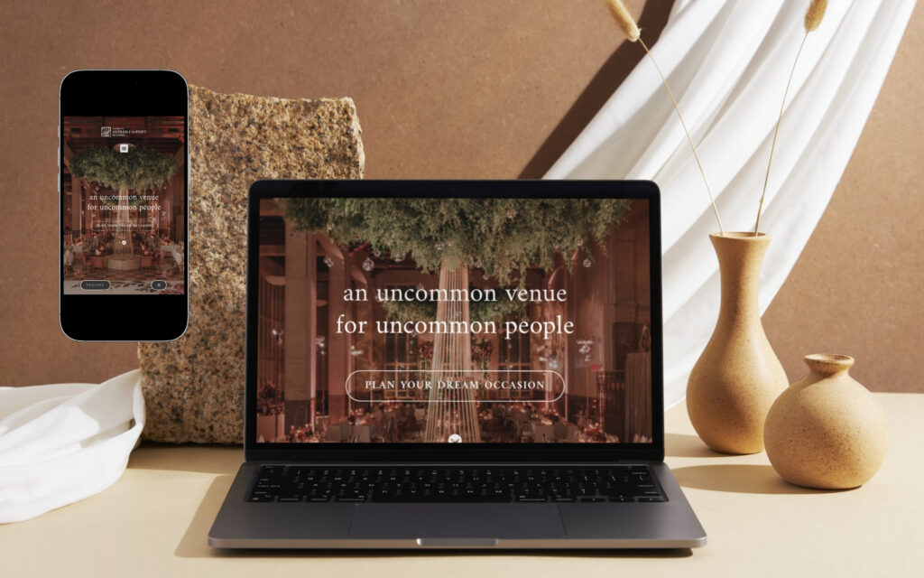 custom WordPress website design - SR Design